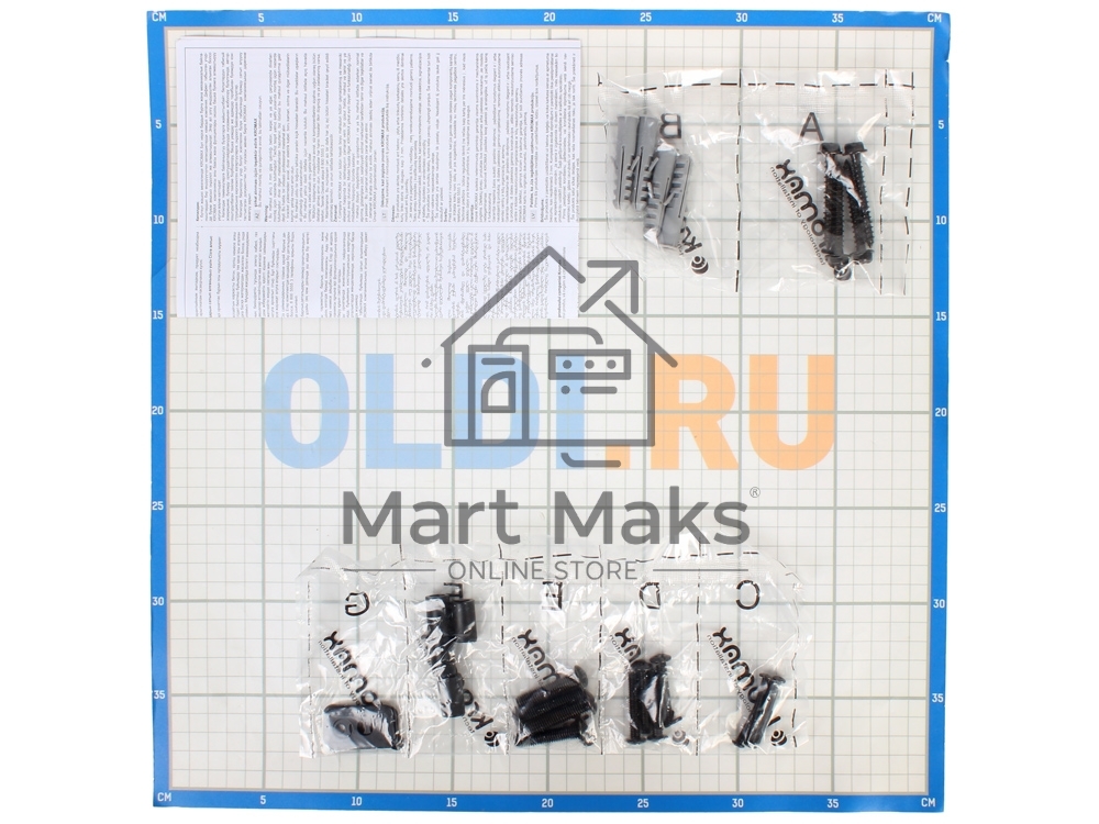 Крепеж Kromax IDEAL-4 new белый, наст. для TV 22