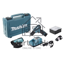 Дрель-шуруповерт Makita DF330DWE, 10,8 В, 1,3 Ач, 24 Нм, щеточный