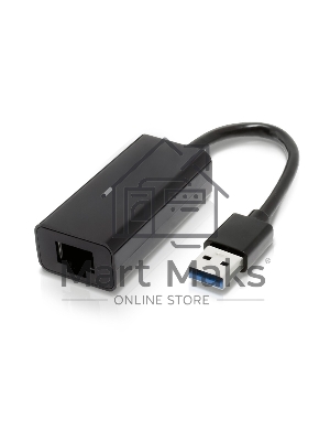 Адаптер сетевой ORIENT U3L-1000N, USB 3.0 Gigabit Ethernet Adapter, RTL8153 chipset, 10/100/1000 Мбит/с, поддержка Win 10, Linux, MAC OS
