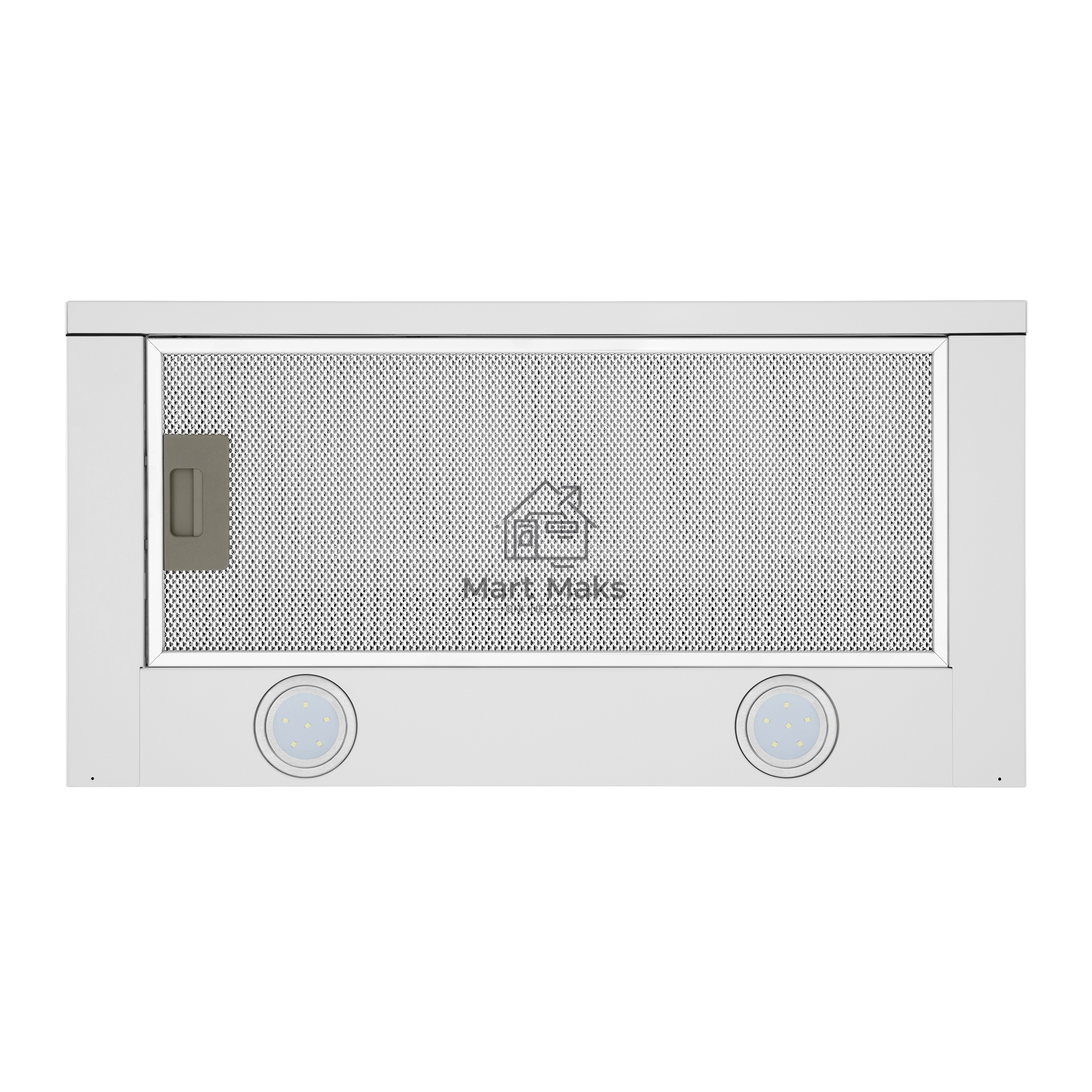 Вытяжка встраиваемая Maunfeld VS Light 50 белый, 50 см, 520 куб. м/ч, 56 дБ