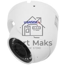 Уличная компактная вандалостойкая 5Мп IP-камера TRASSIR TR-D8151IR2 v2 3.6
