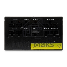 Блок питания Power Supply HSPD, 1200W 80 PLUS Gold (ATX, 2.52, Full modular, 1x24(20+4)pin 600мм, 2xCPU 8(4+4)pin 700мм, 2xPCIe*2 8(6+2)pin 600+150мм, 2xSATA*3 500+150+150мм, 1xMOLEX*3 500+150+150мм, Active, 120x120мм, 150x140x86мм, APFC, OVP, OPP, SCP, UVP, OCP, OTP, NLO, SIP, black)