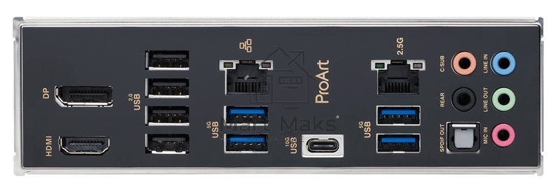 Материнская плата ASUS ProArt B760-CREATOR, LGA 1700, Intel B760, 4xDDR5, 4xSATA, 3xM.2, 1xPCIe 4.0 x4, 1xPCIe 5.0 x16, 2x 2.5Gb LAN, 1xUSB-C 3.2 Gen 2, 2xUSB-A 3.2 Gen 2, 3xUSB-A 3.2 Gen 1, 5x3.5 мм, 7.1, ATX Материнская плата ASUS ProArt B760-CREATOR, LGA 1700, Intel B760, 4xDDR5, 4xSATA, 3xM.2, 1xPCIe 4.0 x4, 1xPCIe 5.0 x16, 2x 2.5Gb LAN, 1xUSB-C 3.2 Gen 2, 2xUSB-A 3.2 Gen 2, 3xUSB-A 3.2 Gen 1, 5x3.5 мм, 7.1, ATX