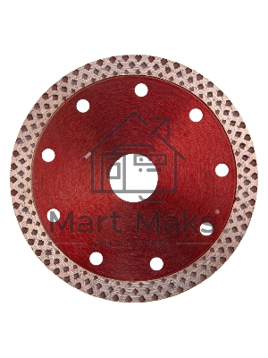 Диск алмазный отрезной Matrix сплошной, 115 х 22,2 мм, сухое/мокрое резание