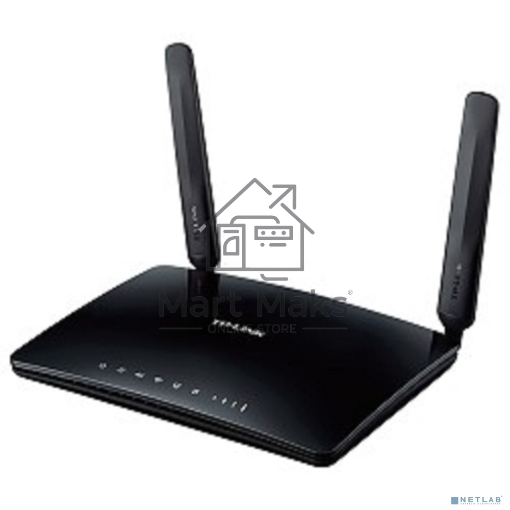 Маршрутизатор беспроводной TP-Link SOHO Archer MR200 (MR200) 10/100BASE-TX/4G черный