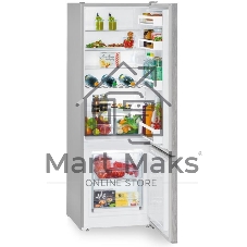 Холодильник Liebherr CUELE 2831-26 001 серебристый двухкамерный 212/53л морозилка снизу