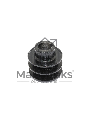 Шкив двигателя 2-х ручейный 20мм 131089