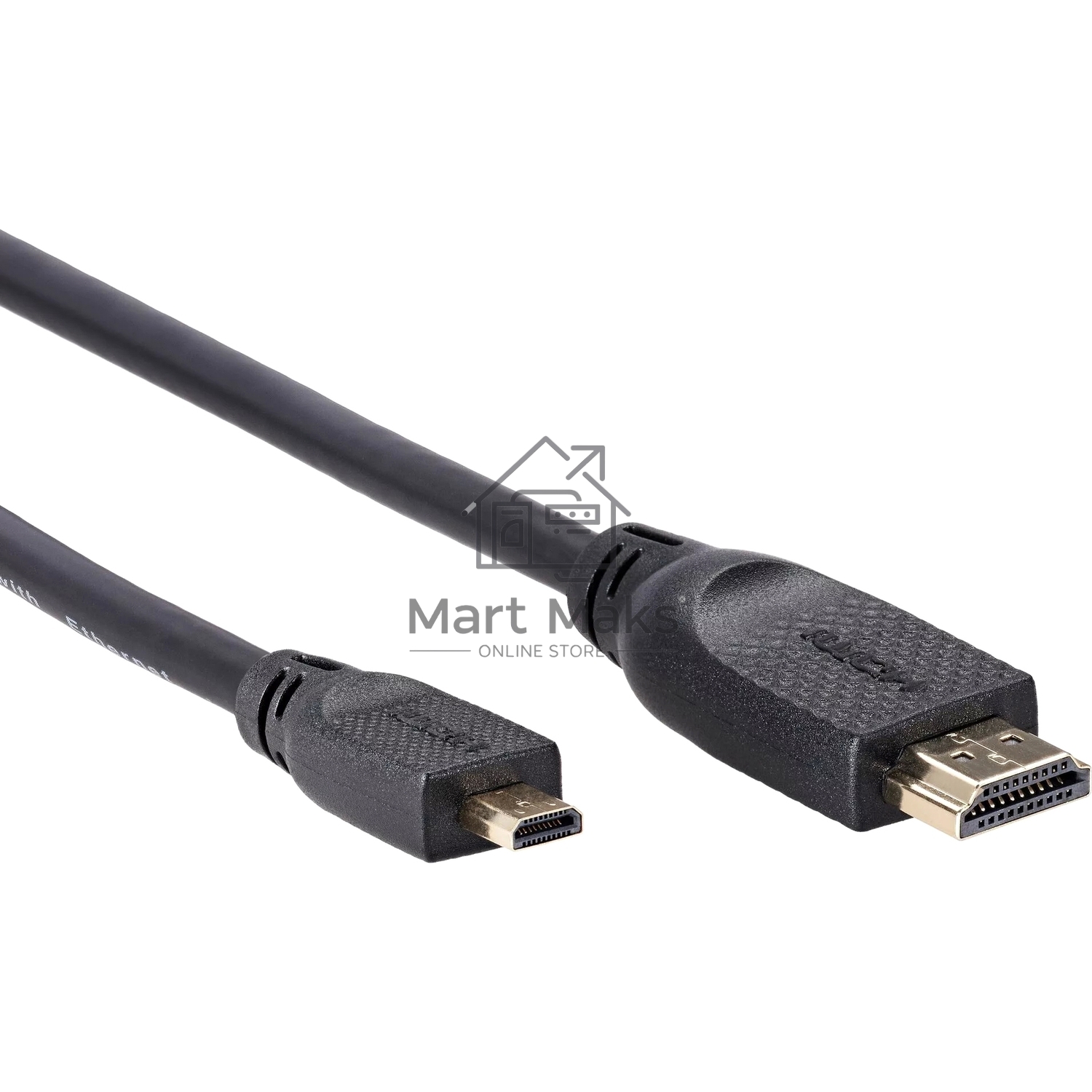 Кабель HDMI-19M --MicroHDMI-19M ver 2.0 1.8m VCOM <CG587-1.8M>