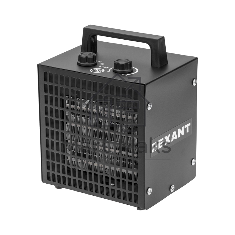 Пушка тепловая электрическая Rexant 60-0041 квадратная, PTC, 2кВт