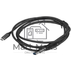 Кабель ACD Nexus 939C USB 3.1 Gen2, USB-C male - USB-C male, 2м, 20В, 5А, E-mark, черный