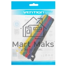 Кабельные хомуты Vention 6 шт. разноцветные 15 см. KAC00