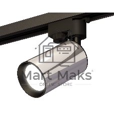 Светильник Ambrella light XT6325001 PSL/SBK серебро полированное/черный песок MR16 GU5.3 (A2521, C6325, N6102)