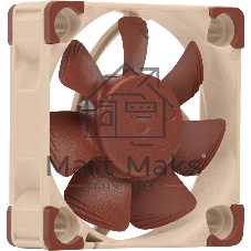 Кулер для корпуса Case Cooler Noctua NF-A4x10 5V (40x40x10mm, 3-pin, 4.82CFM, 17.9dBA, 4500RPM, Beige/Brown)