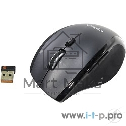 Мышь беспроводная Logitech M705 черный, 1000 dpi, радиоканал, USB, кнопки - 7