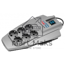 Сетевой фильтр Pilot X-Pro: 6 евророзеток Zero Start биметаллический предохранитель и микропроцессор 10 метров Pilot X-Pro 10M