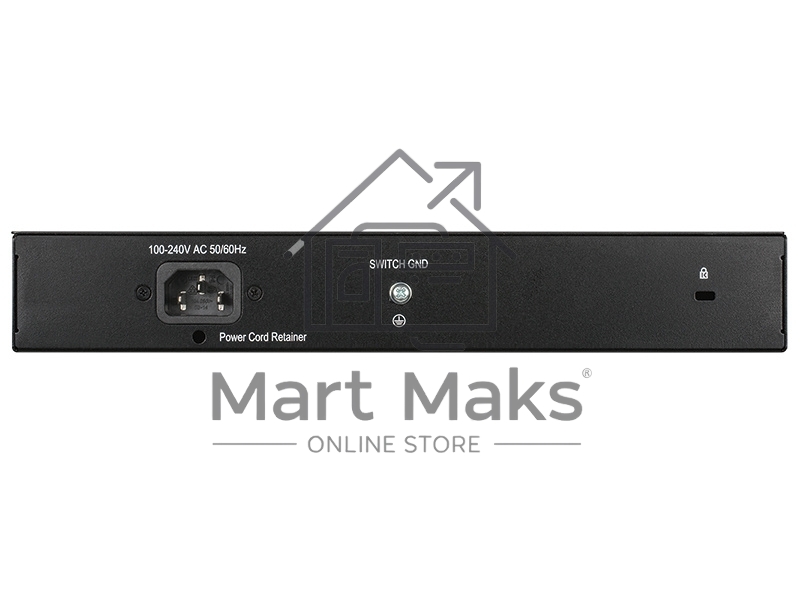 Коммутатор D-Link DGS-1010MP/A1A, L2 Unmanaged Switch with 9 10/100/1000Base-T portsand 1 1000Base-X SFPports(8 PoE ports 802.3af/802.3at (30 W), PoE Budget 125 W)