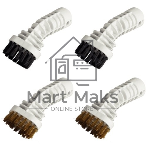 Насадка AENO Plastic scraper brush+Metal scraper brush for steam mop SM1