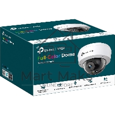 Камера видеонаблюдения цветная купольная IP-камера 3 Мп/3MP Full-Color Dome Network Camera