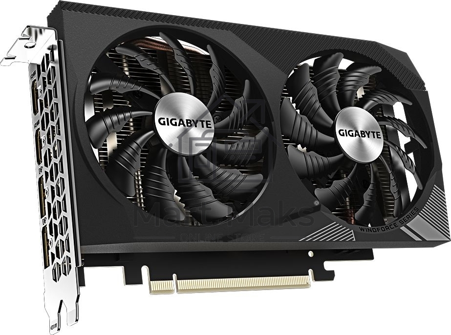 Видеокарта GIGABYTE GV-N3050WF2OCV2-8GD NVIDIA GeForce RTX3050 8Gb GDDR6 128bit 2xHDMI 2xDP