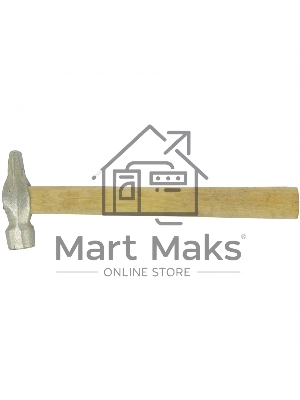 Молоток Россия слесарный,400 г,круглый боек,деревянная ручка 10239