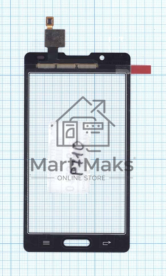 Сенсорное стекло (тачскрин) для LG Optimus L7 II P710, белое