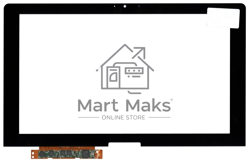 Сенсорное стекло (тачскрин) для Toshiba Satellite U920T, черное