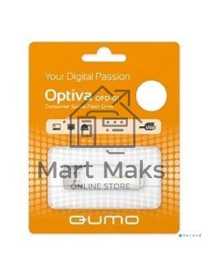 Флешка USB QUMO 16 Gb Optiva 01 белый QM16GUD-OP1-белый