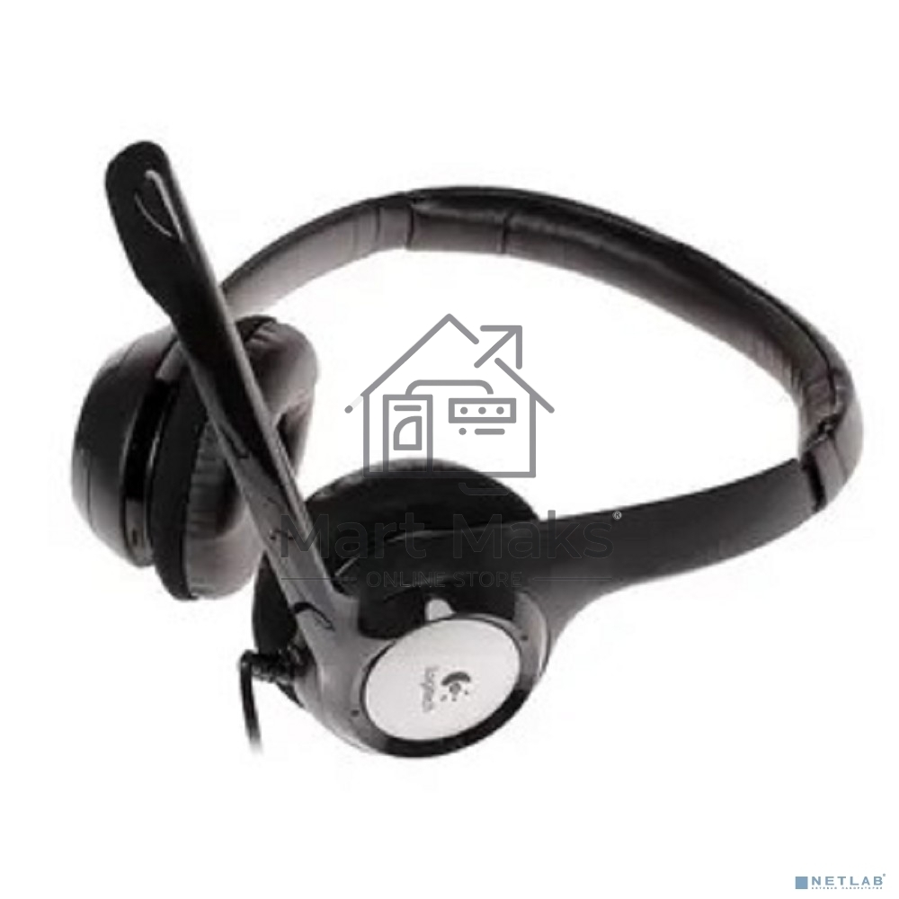 Гарнитура Logitech Headset Logitech H390 USB черный