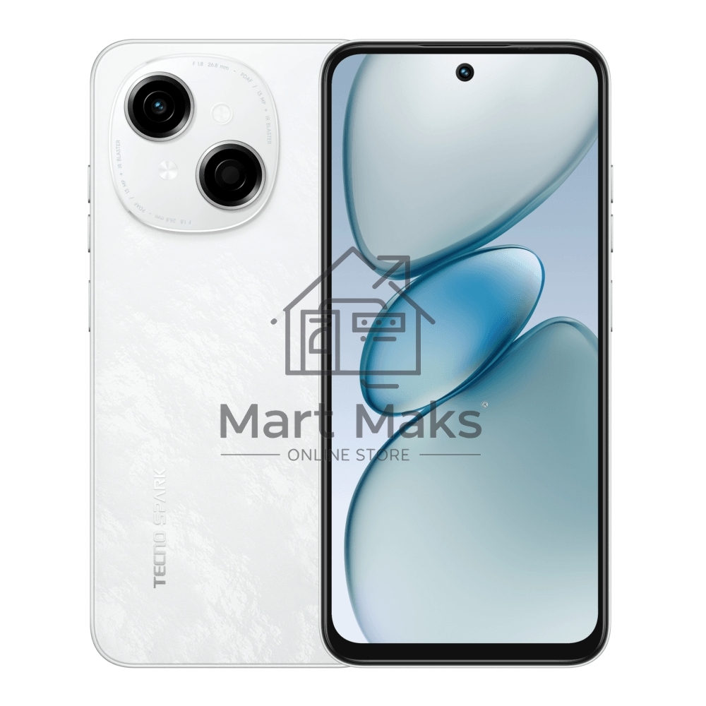 Смартфон Tecno SPARK GO 1, 3/64Gb, белый