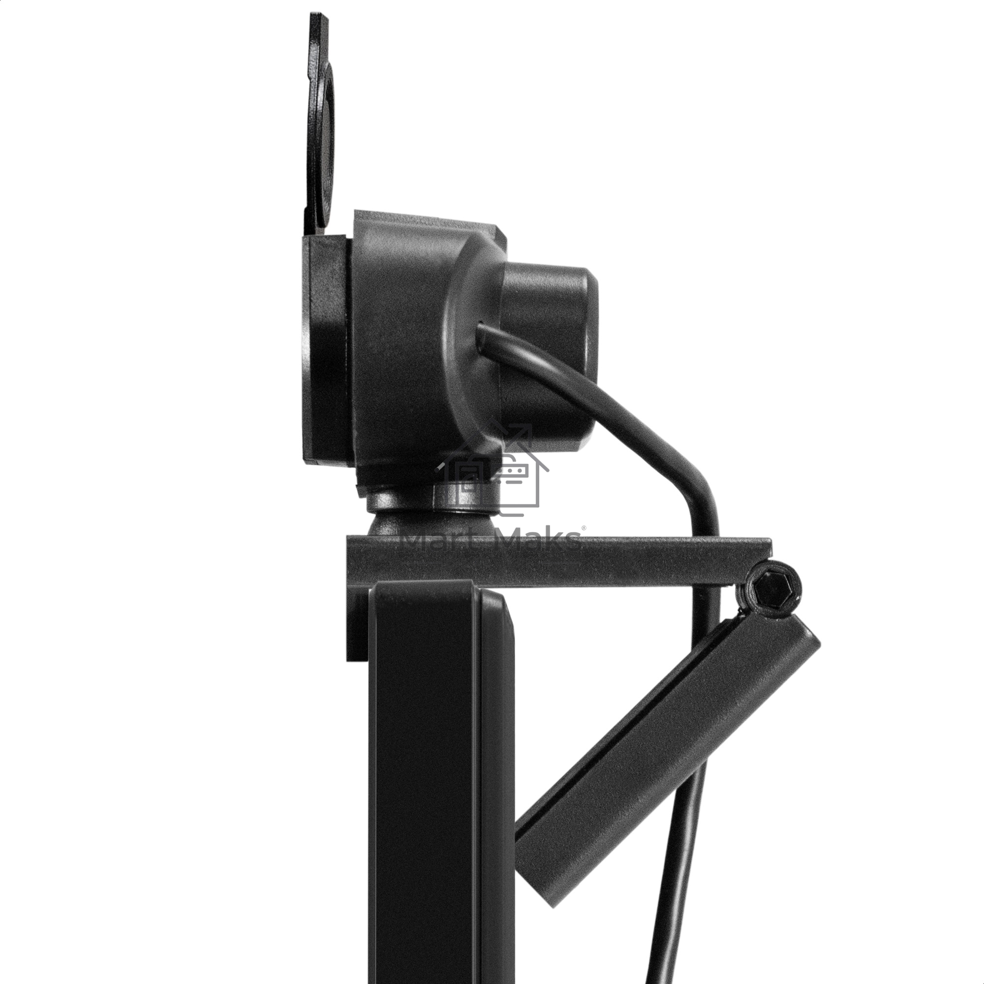 Веб-камера ExeGate BlackView C931 Full HD AF (2Мп, 1920х1080, 1080P, 30fps, автоматический фокус, защитная шторка, 4-линзовый объектив, микрофон с шумоподавлением, универсальное крепление, отверстие под штатив, USB, кабель 1,5 м, Windows 7/8/10/11, Mac OS