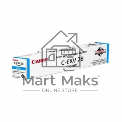 Картридж лазерный Canon C-EXV28 C голубой (38000 стр.) для Canon iR-ADV C5030, iRC5035, iRC5045, iRC5051