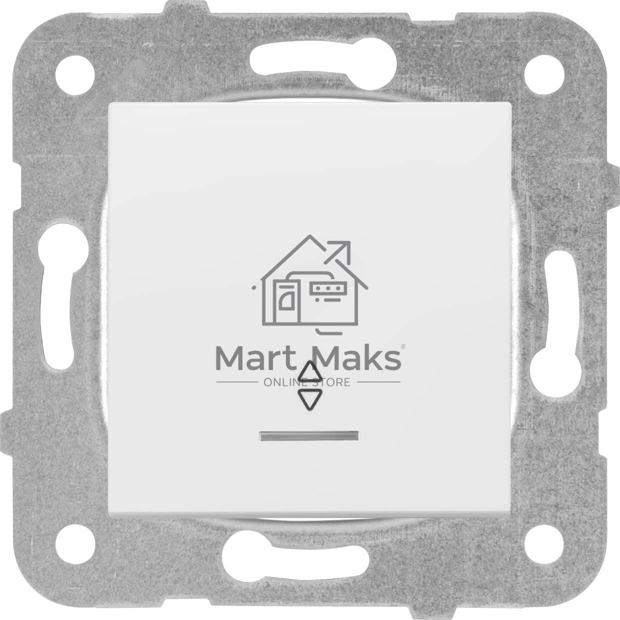 Переключатель Panasonic Karre&Arkedia скрыт. 1кл. IP20 белый (упак.:1шт) (WKTT00042WH-RU)