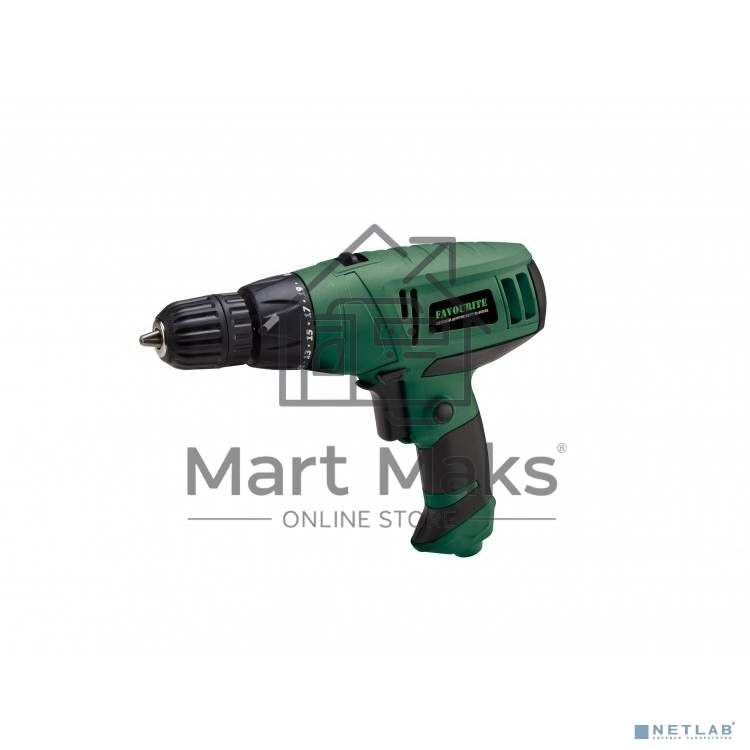 Дрель-шуруповерт FAVOURITE ID-550/2S, 550 Вт, 25 Нм, щеточный