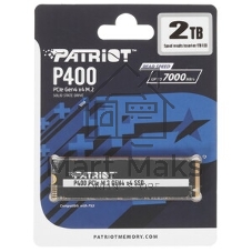 Накопитель SSD Patriot PCIe 4.0 x4 2Tb P400LP2KGM28H P400 Lite M.2 2280