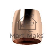 Корпус светильника C1144 PPG золото розовое полированное D100*80*H100mm MR16 GU5.3