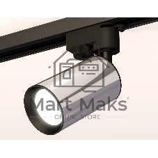 Светильник Ambrella light XT6325001 PSL/SBK серебро полированное/черный песок MR16 GU5.3 (A2521, C6325, N6102)