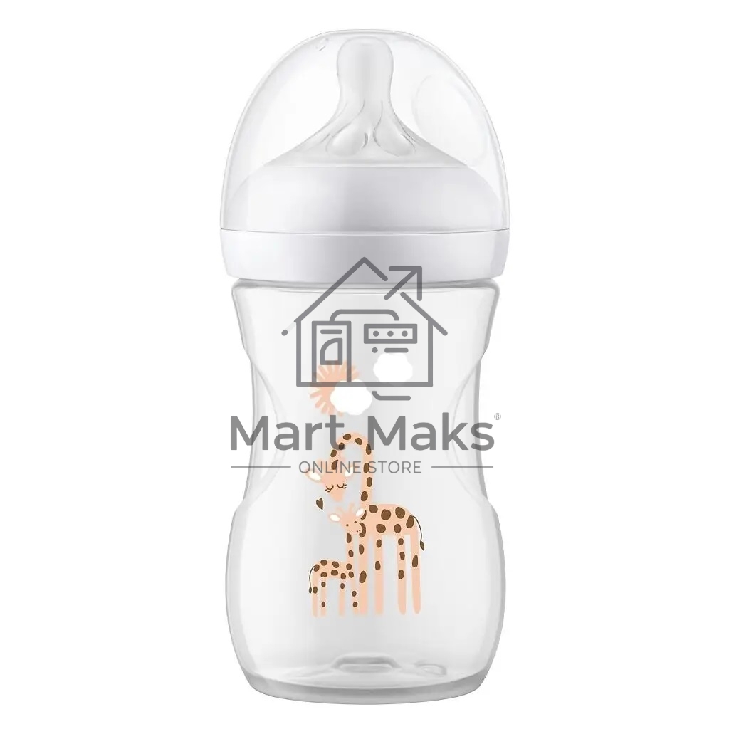 Бутылочка Avent для кормления 260 мл, NATURAL, средний поток, от 1 мес