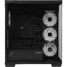 Компьютерный корпус Gigabyte Gb-C500P ST черный без БП ATX 3x120мм 6x140мм 2xUSB 3.0 1xUSB3.1 audio bott PSU