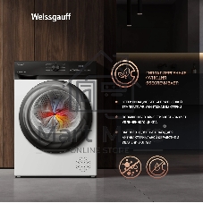 Сушильная машина Weissgauff WD 4948 Heat Pump белый, 7 кг, сушка - конденсационная, программ - 15, 59.5 x 84.5 x 48.5 см