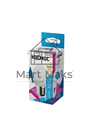 Лампа светодиодная LED BASIC GL45 10.5Вт 220В E27 3000К Космос LkeLED10.5wGL45E2730