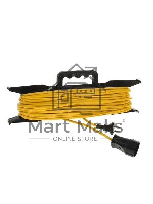 Удлинитель-шнур на рамке 1х30м без заземл. 10А IP20 1.3кВт Союз 481S-5103