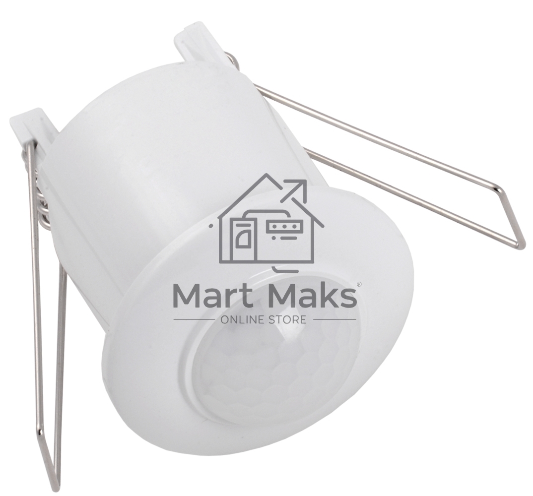 Датчик движения Iek LDD11-301-800-001 ДД 301 белый, 800Вт, 360 гр.,6М,IP20,IEK