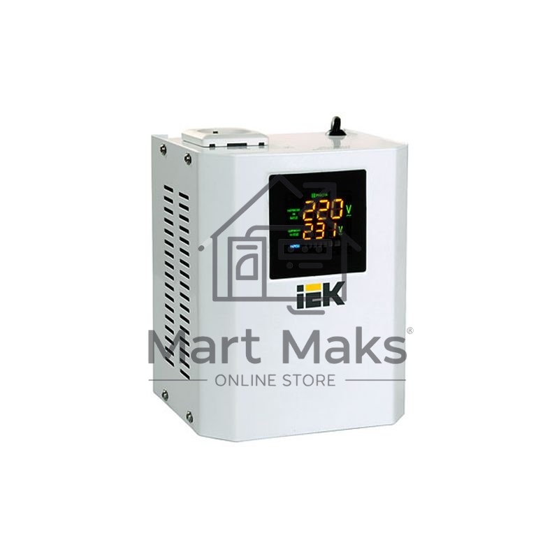 Стабилизатор напряжения Boiler 0.5кВА ИЭК IVS24-1-00500