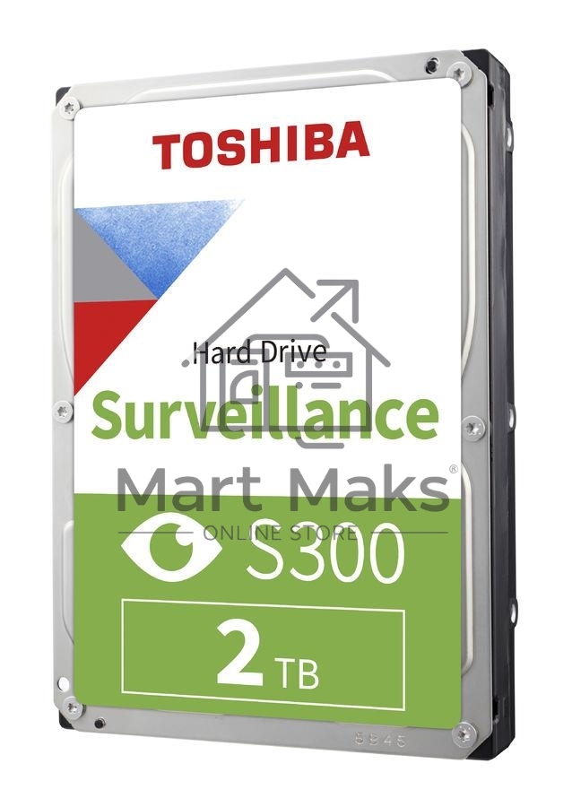 Жесткий диск Toshiba HDWT720UZSVA/HDKPB04Z0A01 S300 Surveillance 2ТБ 3,5