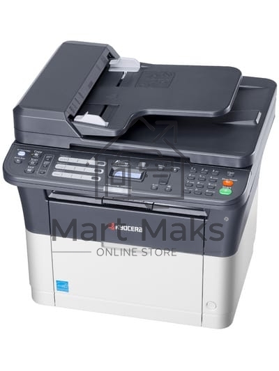 МФУ лазерный Kyocera Ecosys FS-1125MFP (1102M73RU0/1102M73RUV/1102M73RU2/1102M73NX2/1102M73DZ2), A4, ч/б, печ. до 25 стр/мин., скан. до 18 стр/мин. (ч/б) 6 стр/мин. (цвет), 600 x 600 dpi, USB, RJ-45