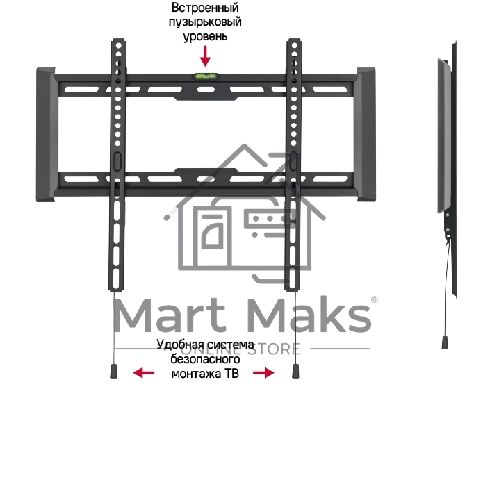 Кронштейн для ТВ фиксированный усиленный Maunfeld MTM-3270FH