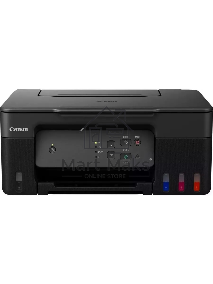 МФУ струйный Canon PIXMA G2430 (5991C009), A4, цветное, печ. 11 стр/мин. (ч/б) 6 стр/мин. (цвет), 4800 x 1200 dpi (печать) 1200x600dpi (скан.), USB