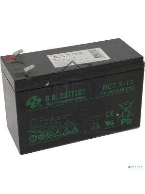 Батарея B.B.Battery BC 7.2-12 (12V 7.2Ah)