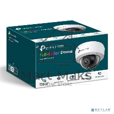 Камера видеонаблюдения цветная купольная IP-камера 3 Мп/3MP Full-Color Dome Network Camera