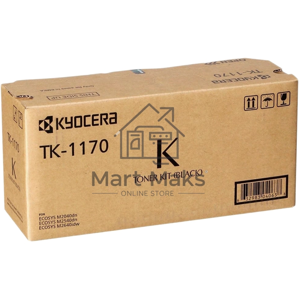 Картридж лазерный Kyocera TK-1170 (1T02S50NL0) черный для M2040dn/M2540dn/M2640idw 7200 стр.